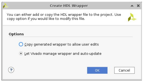 Create HDL Wrapper